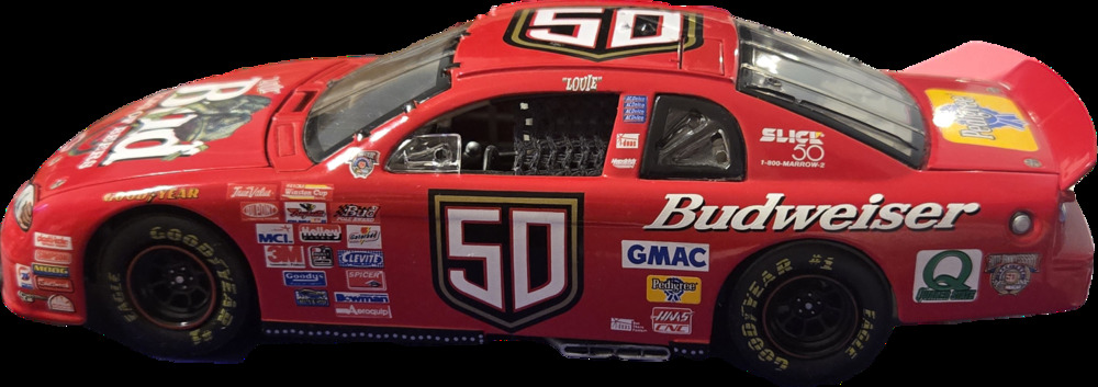 Budweiser 50 Louie Lizard Chevy Monte Carlo Diecast Action Nascar 0861